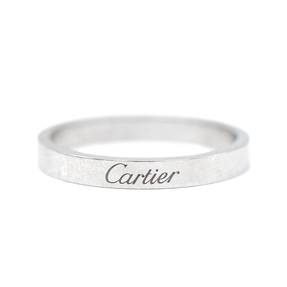 Cartier C de Platinum Ring